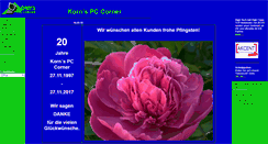 Desktop Screenshot of pc-corner.de